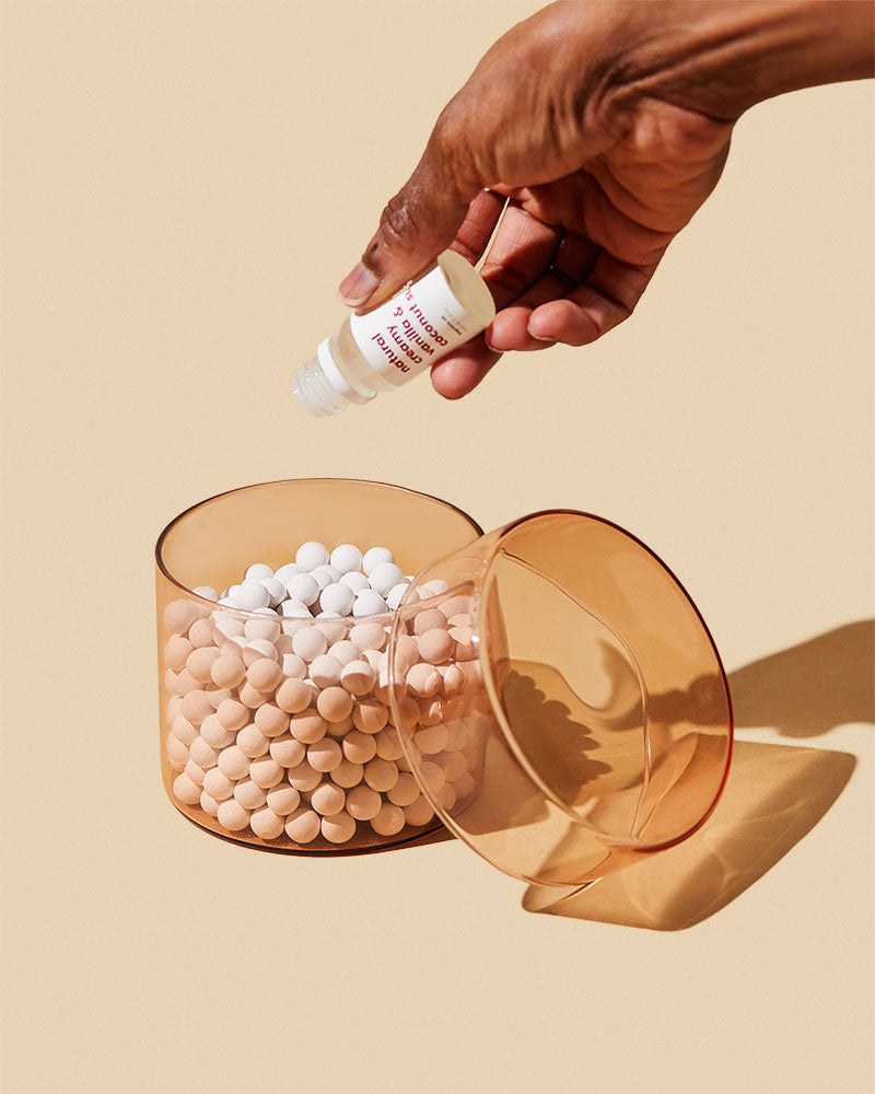 scent diffusing ceramic beads