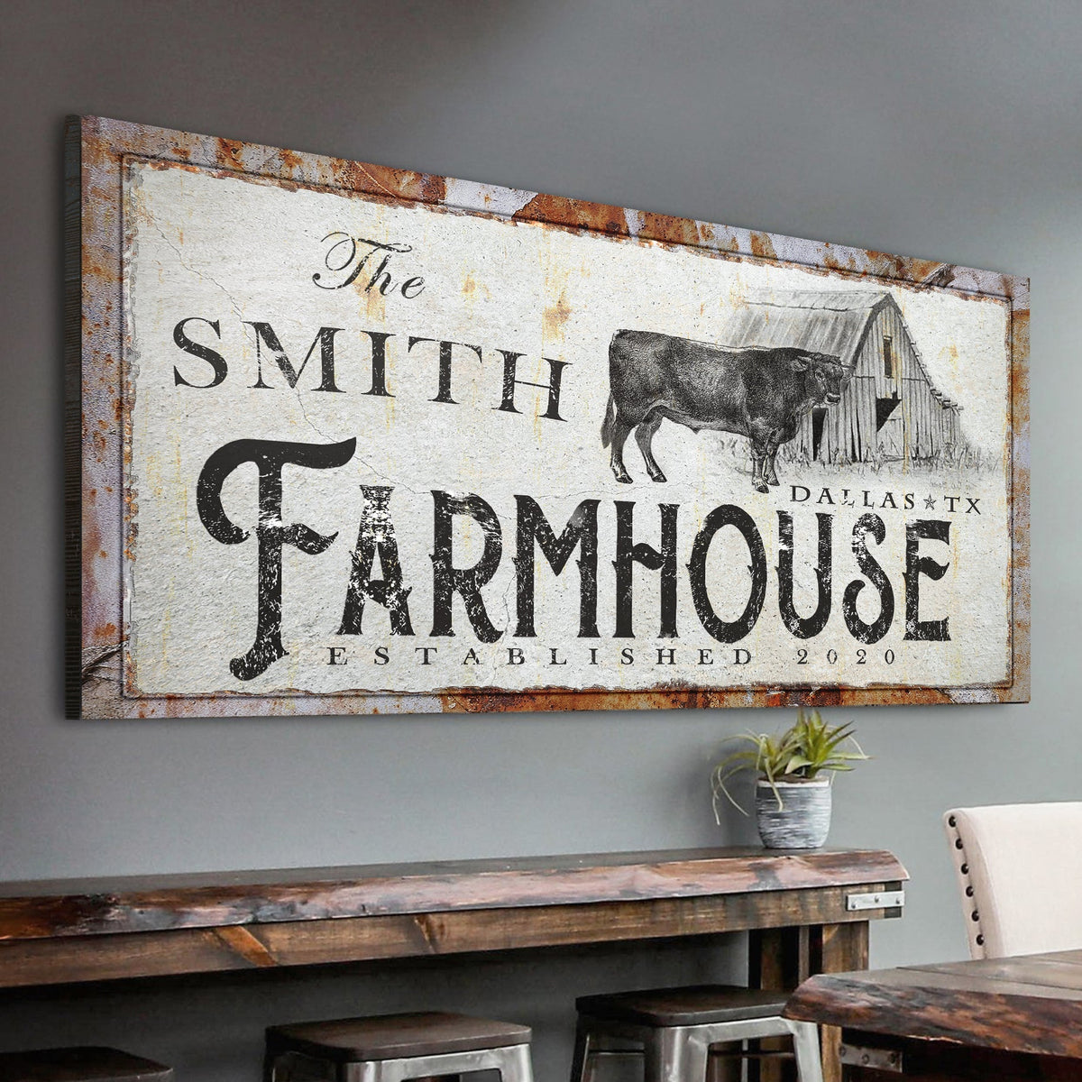 Rustic Farmhouse Sign