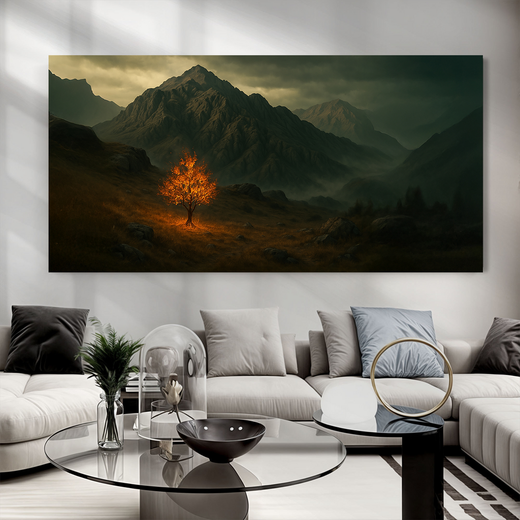 Burning Bush - Faith Wall Art V