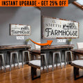 Upgrade Your 'Rustic Horse Farmhouse' (Style 1) Canvas To 24x48 Inches