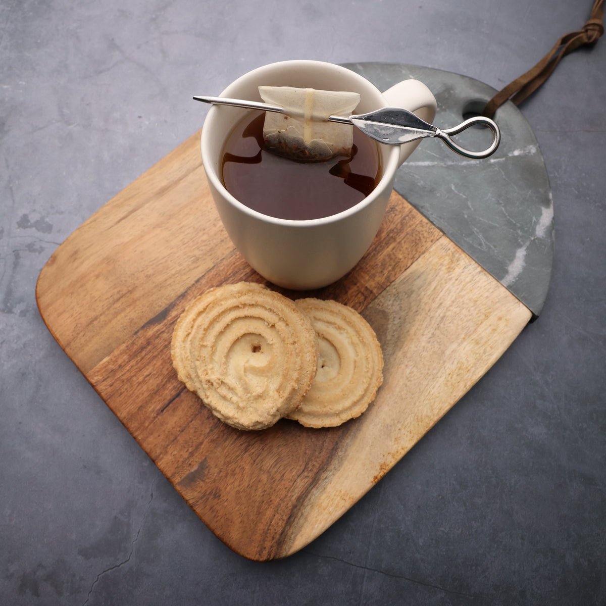 Mesa Marble Wood Cutting Board