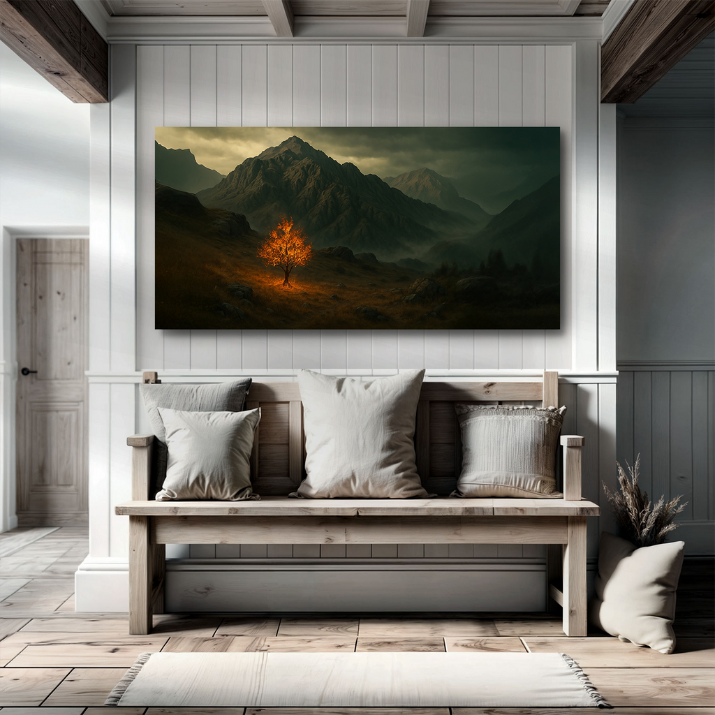 Burning Bush - Faith Wall Art V