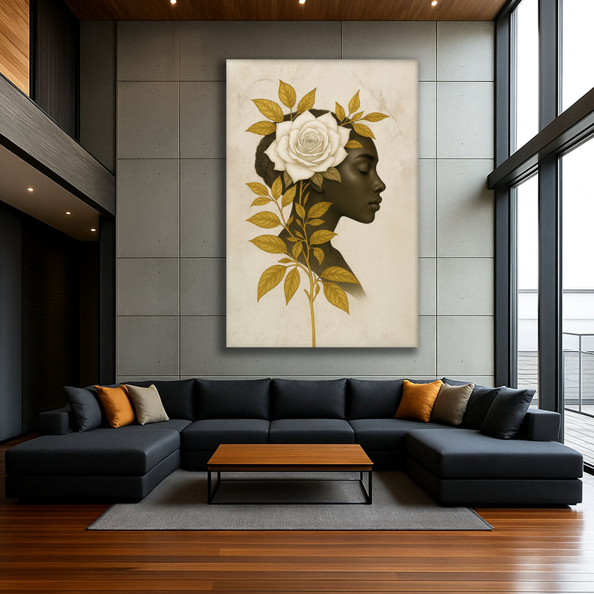 Floral Majesty Wall Art II