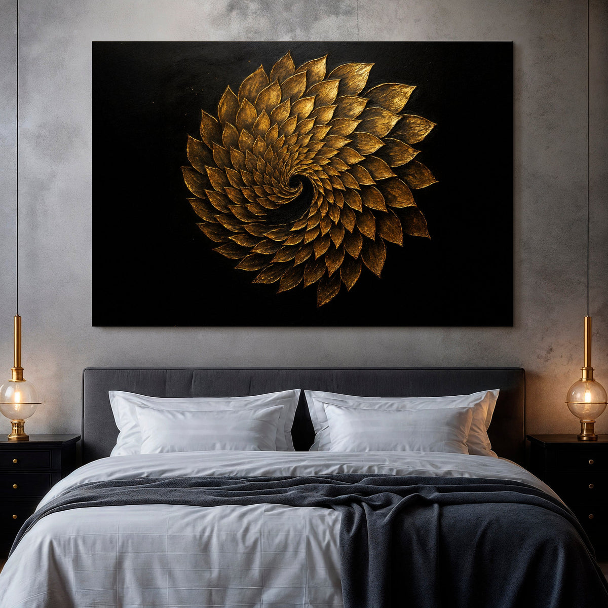 Winged Harmony Abstract Wall Art