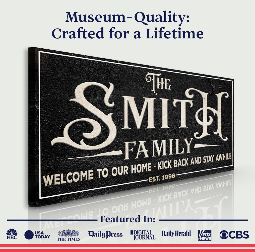 Family Sign XXV