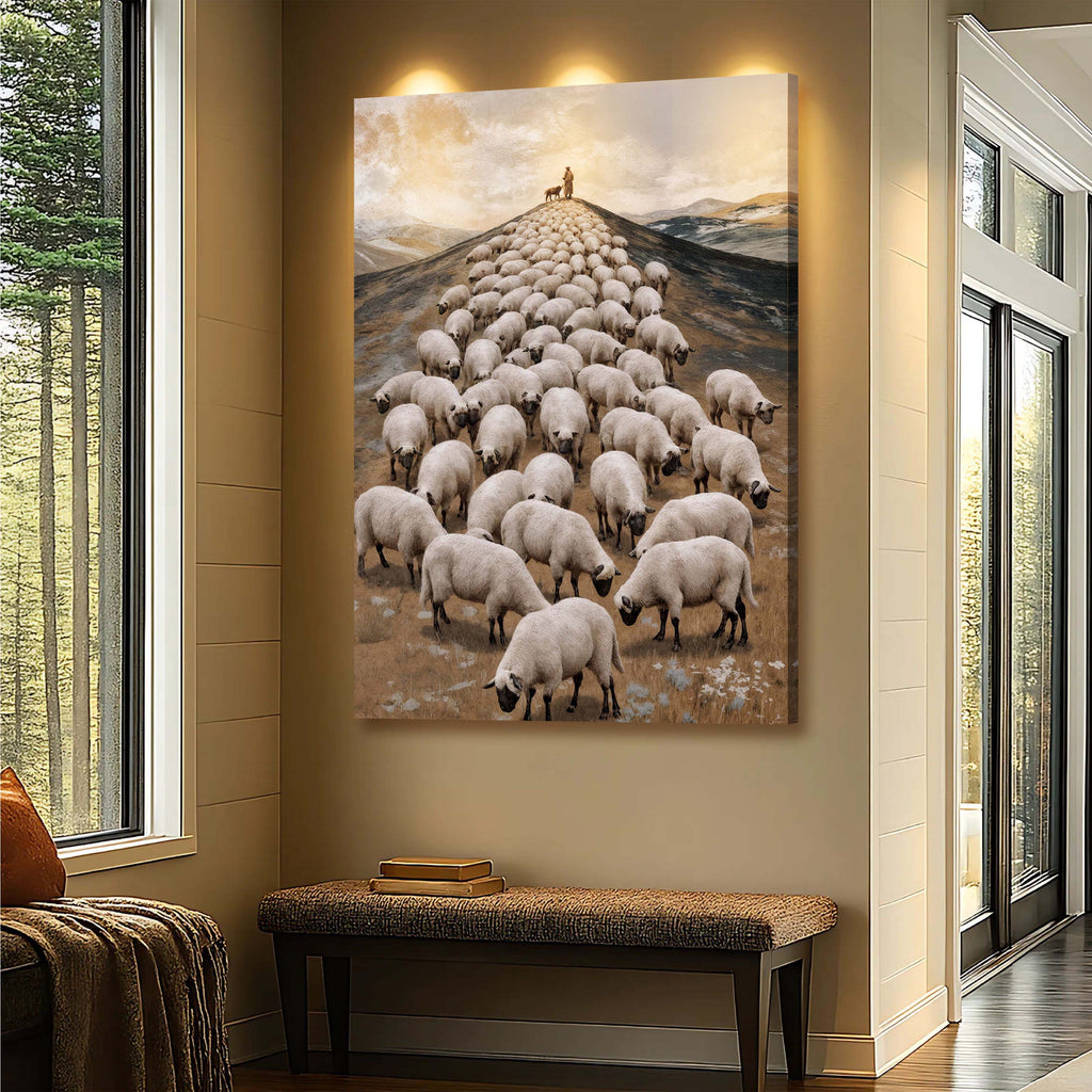 Parable Of The Lost Sheep Faith Wall Art II