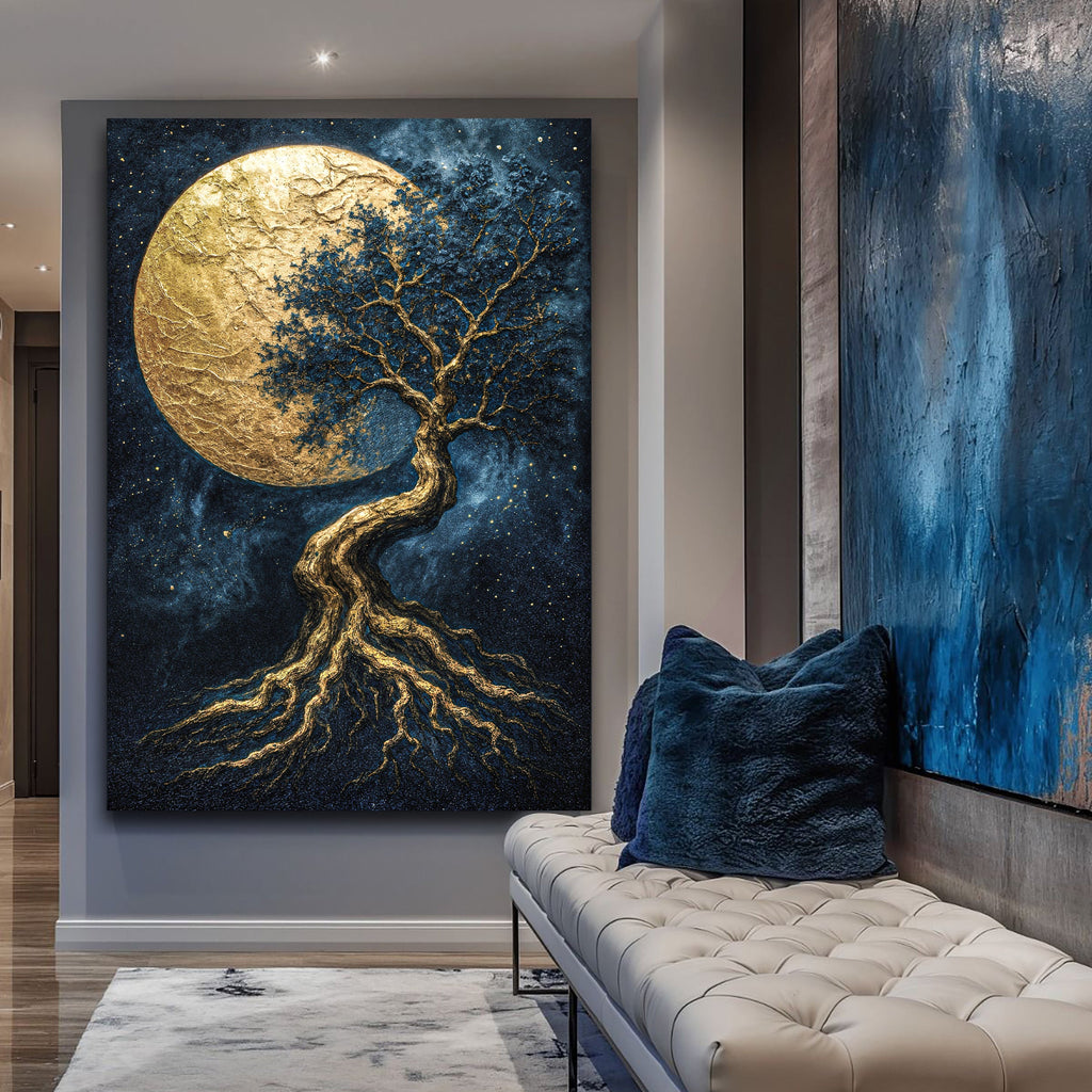 Lunar Tree of Life Wall Art