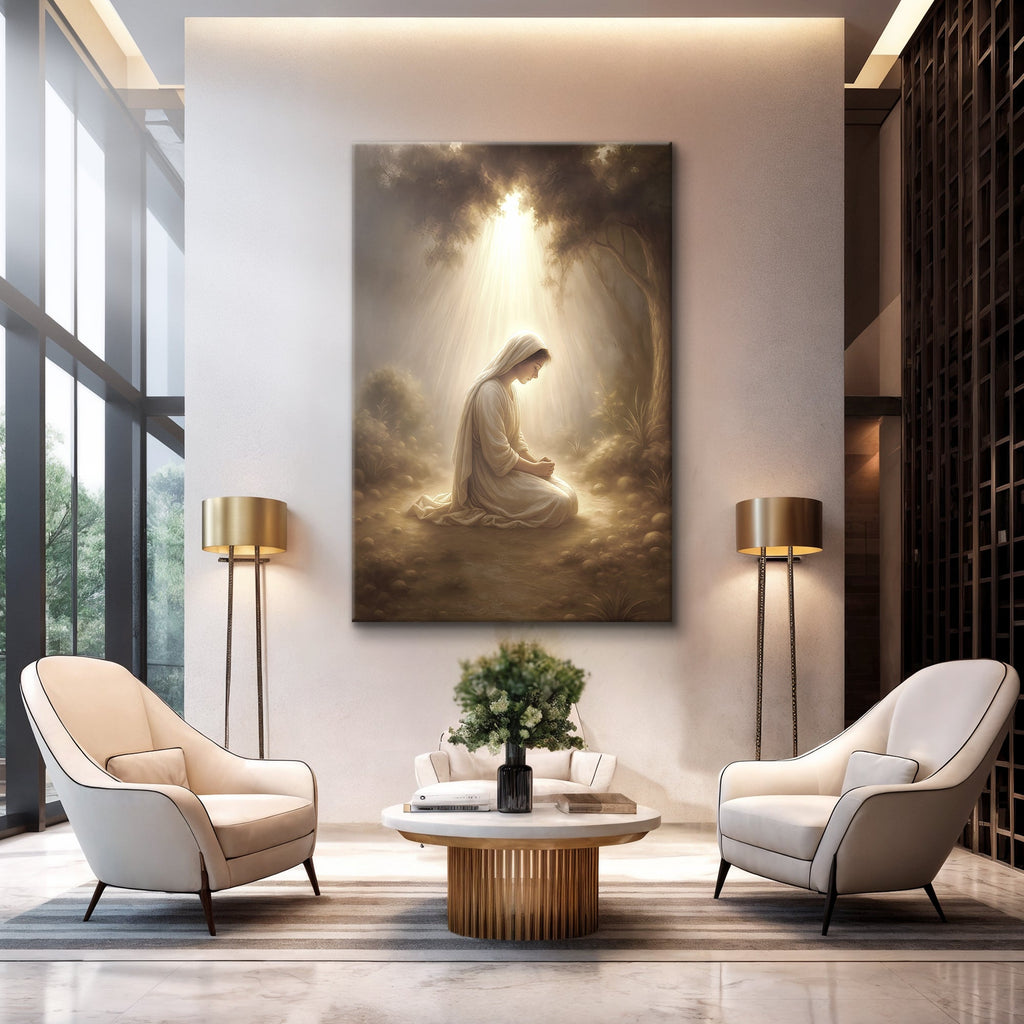 Mary Praying Faith Wall Art II