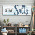 Stay Salty Coastal Sign IX