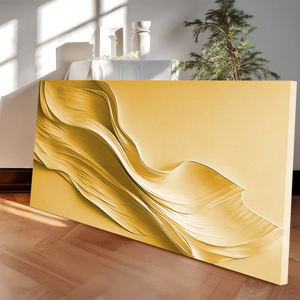 Gold Minimalist Wall Art II