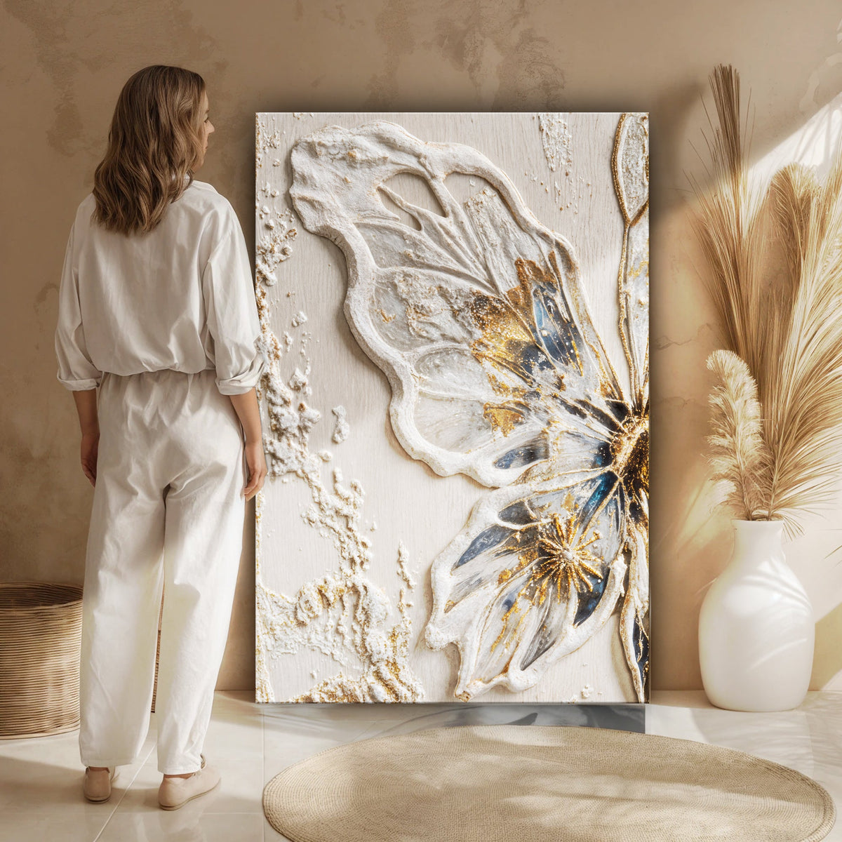 Half Butterfly Wall Art