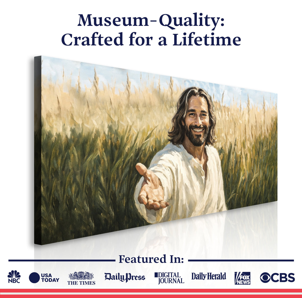 Savior's Invitation Faith Wall Art