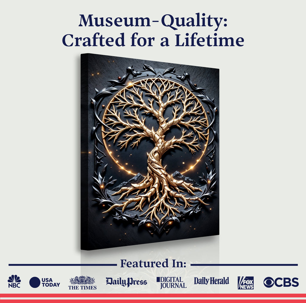 3D Celtic Tree of Life Wall Art II