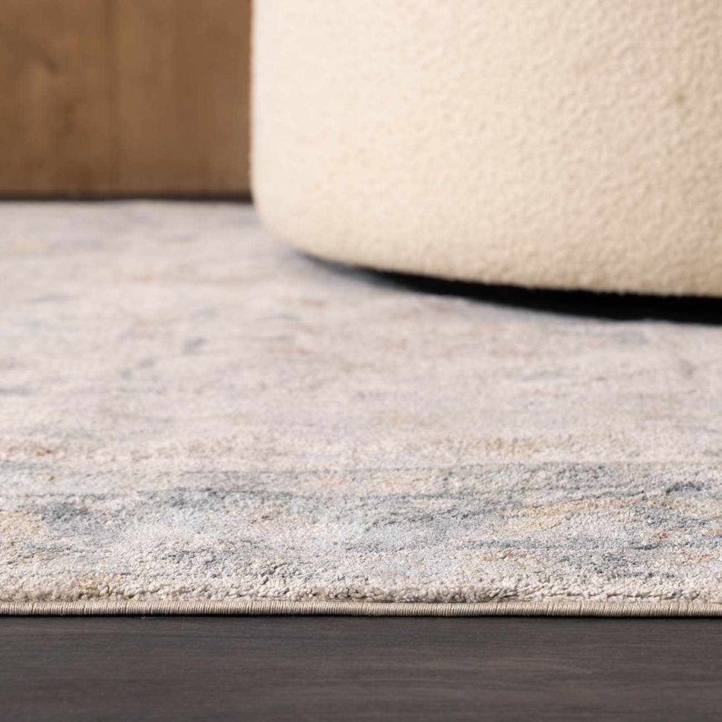 Ahmaud Beige & Light Gray Thick Luxe Area Rug