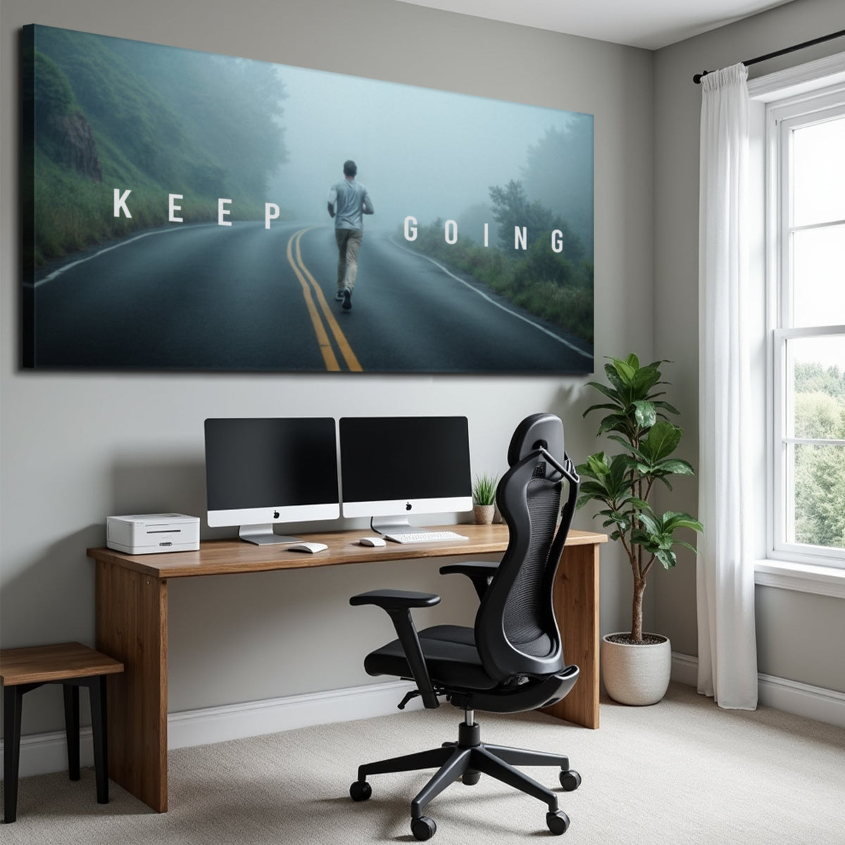 Keep Going Motivational Wall Sign