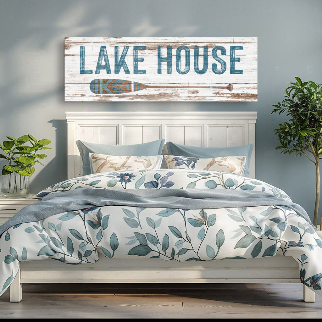 Lake House Coastal Sign II