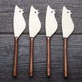 CAMELLIA RATONCITO CHEESE SPREADER/KNIFE 4 PC. SET