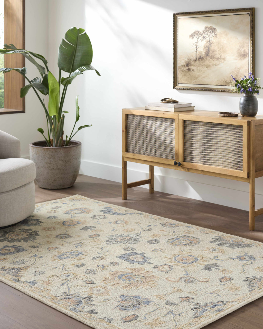 Candid Oushak Area Rug