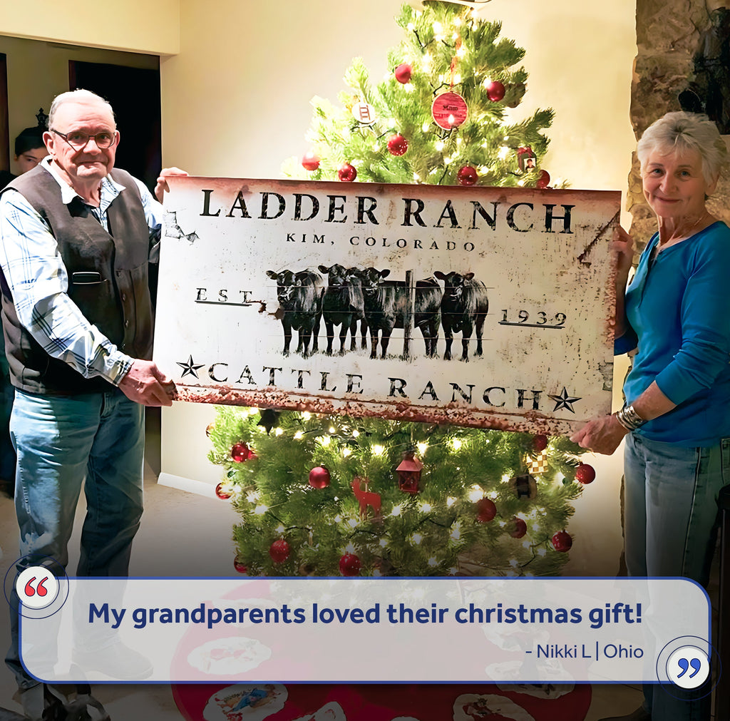 Cattle Ranch Sign IV (Free Shipping)