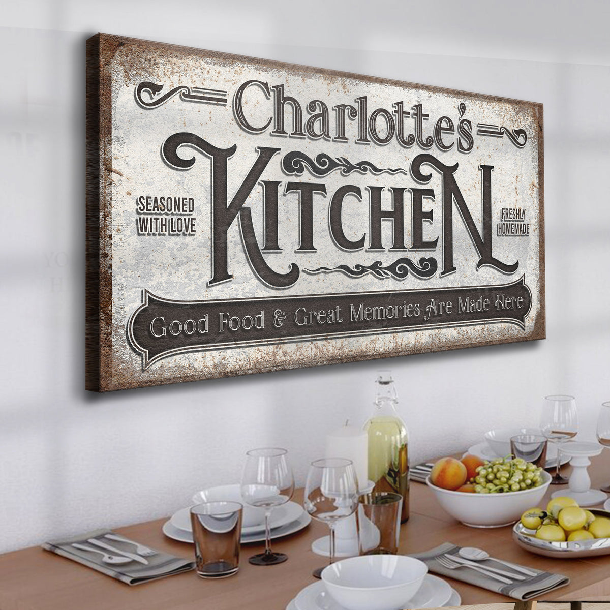 Custom Kitchen Sign II