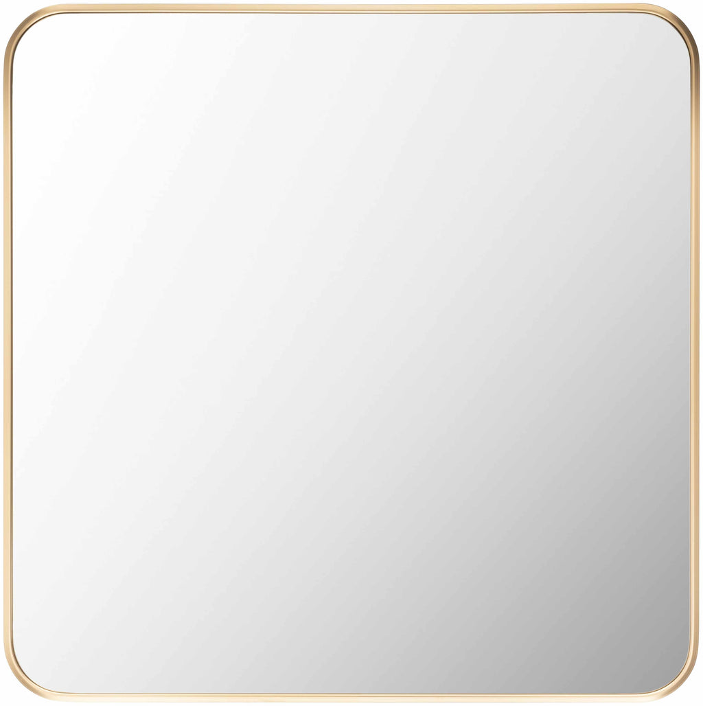 Ockenfels Modern Arched Gold Wall Mirror