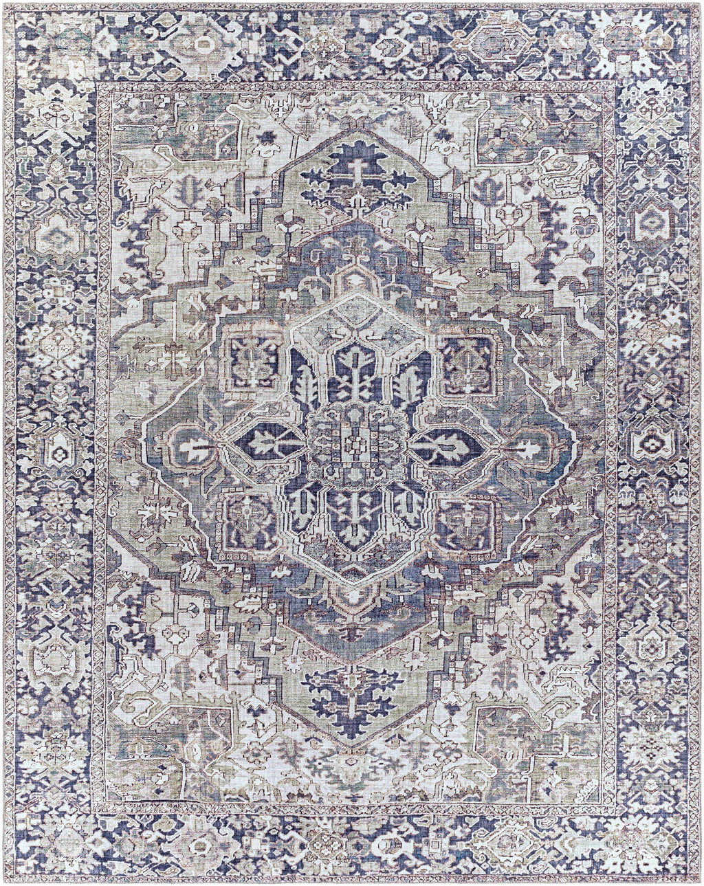 Neyland Iris Gray Area Rug 2359