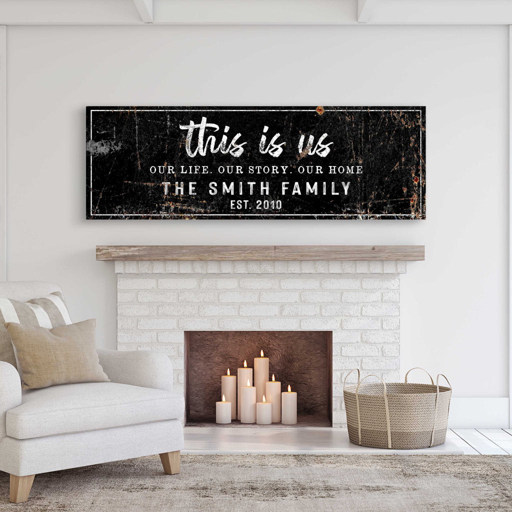 Rustic This Is Us Sign