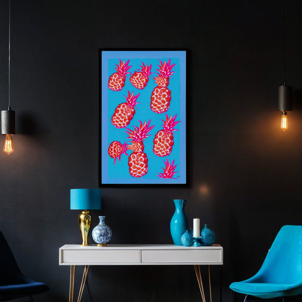 Canvas Print: "Fever Piña"