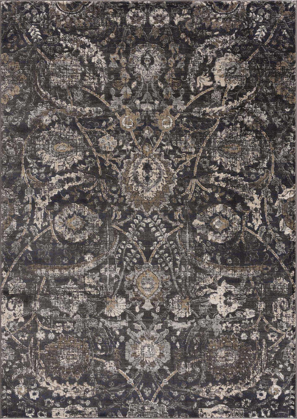 Georgiana Charcoal Area Rug