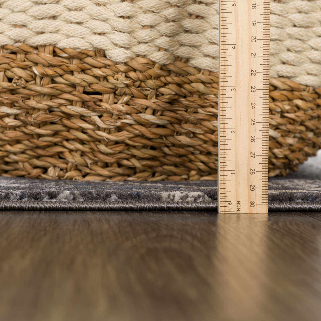 Georgiana Charcoal Area Rug
