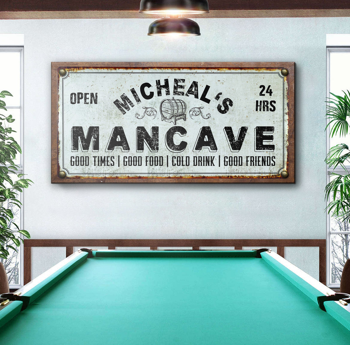Man Cave Sign