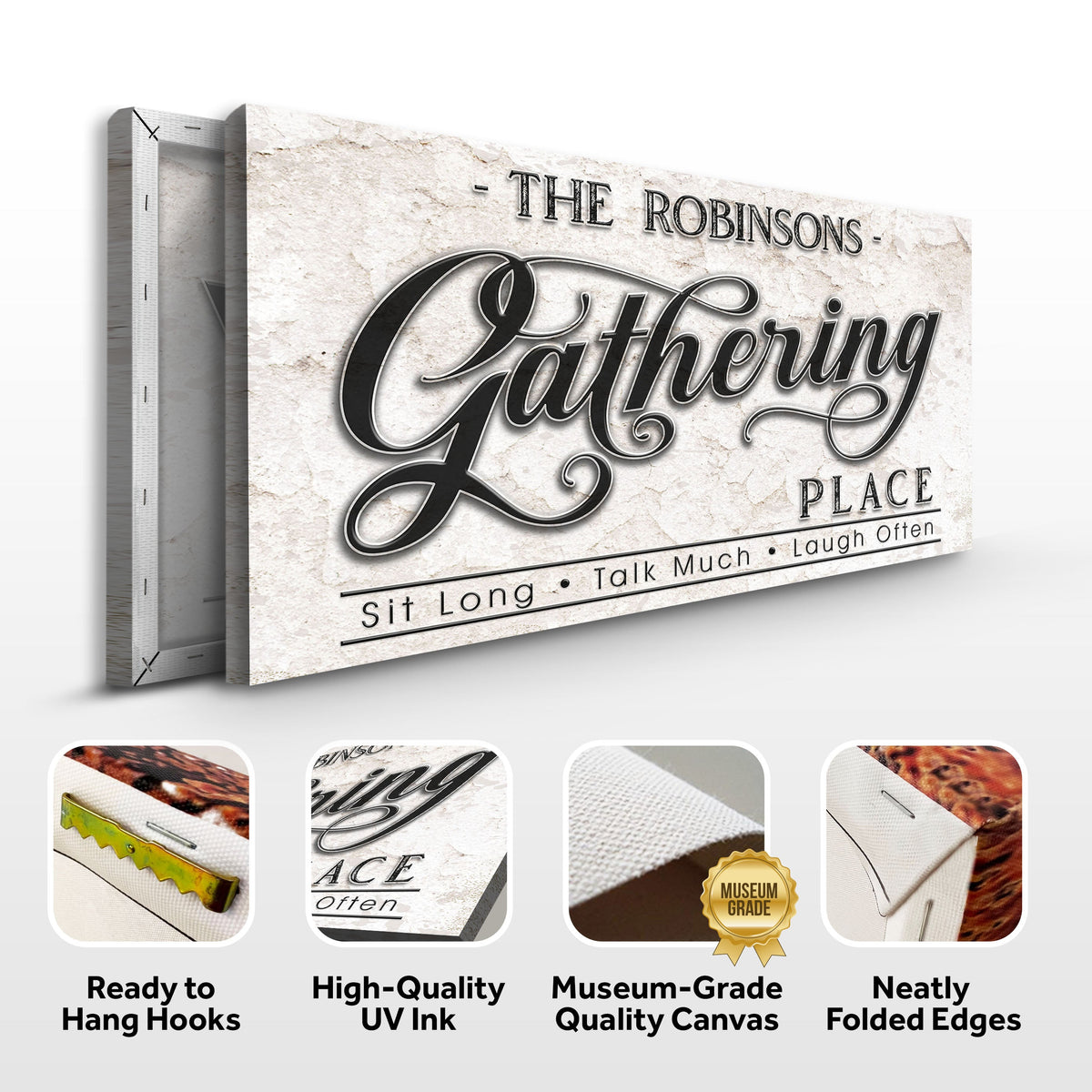 The Gathering Place Personalized Sign