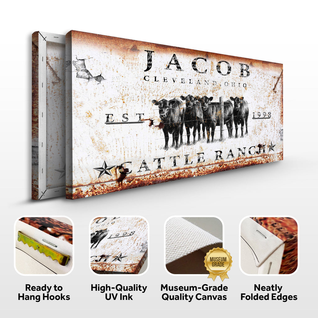 Cattle Ranch Sign IV (Free Shipping)