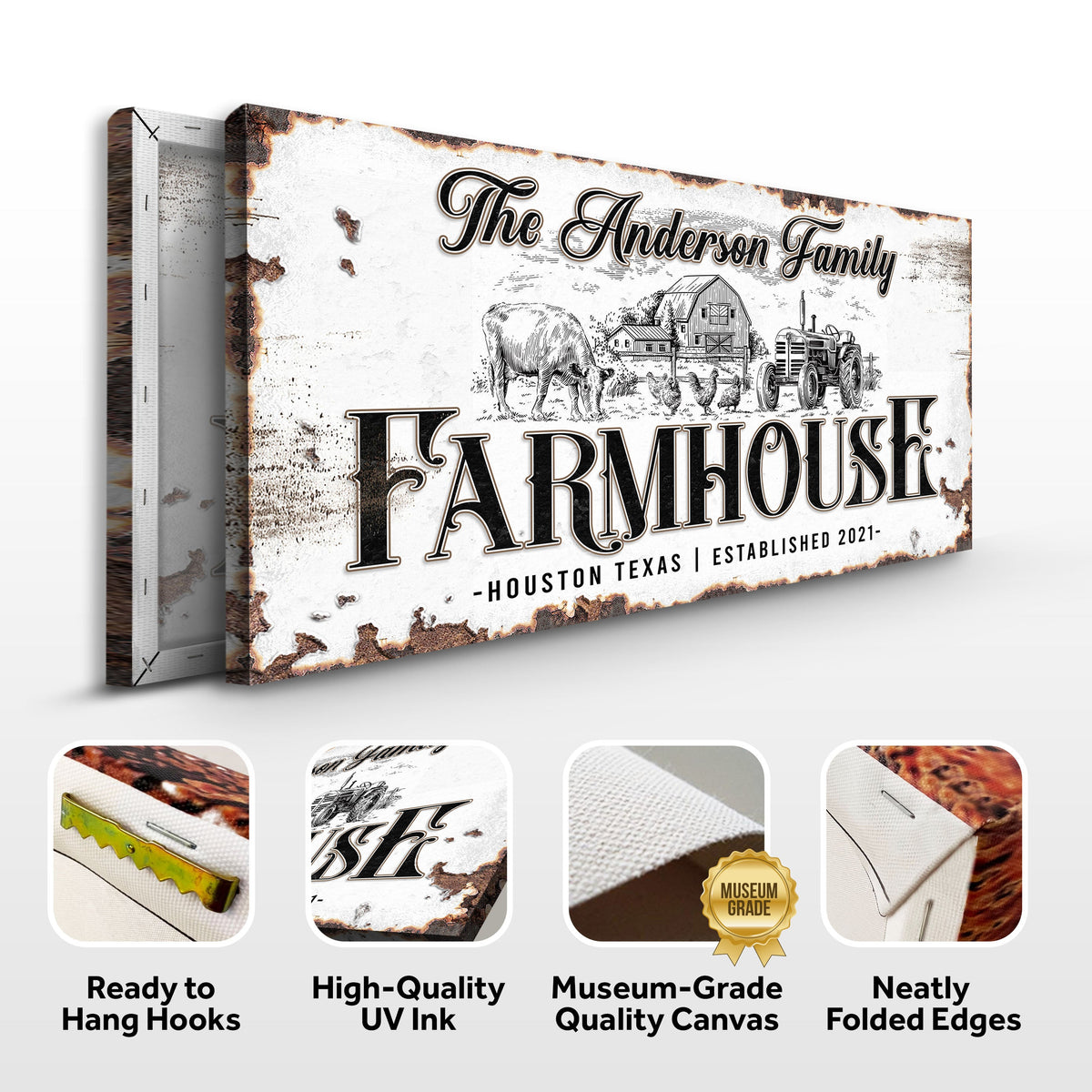 Personalized Farmhouse Sign III