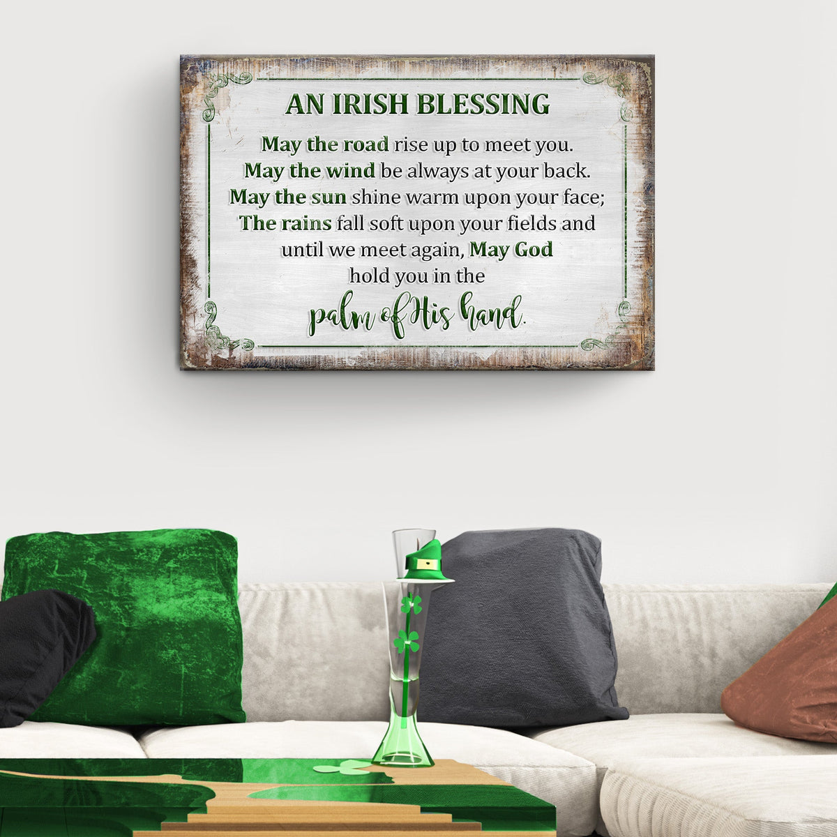 Irish Blessing Farmhouse Sign II