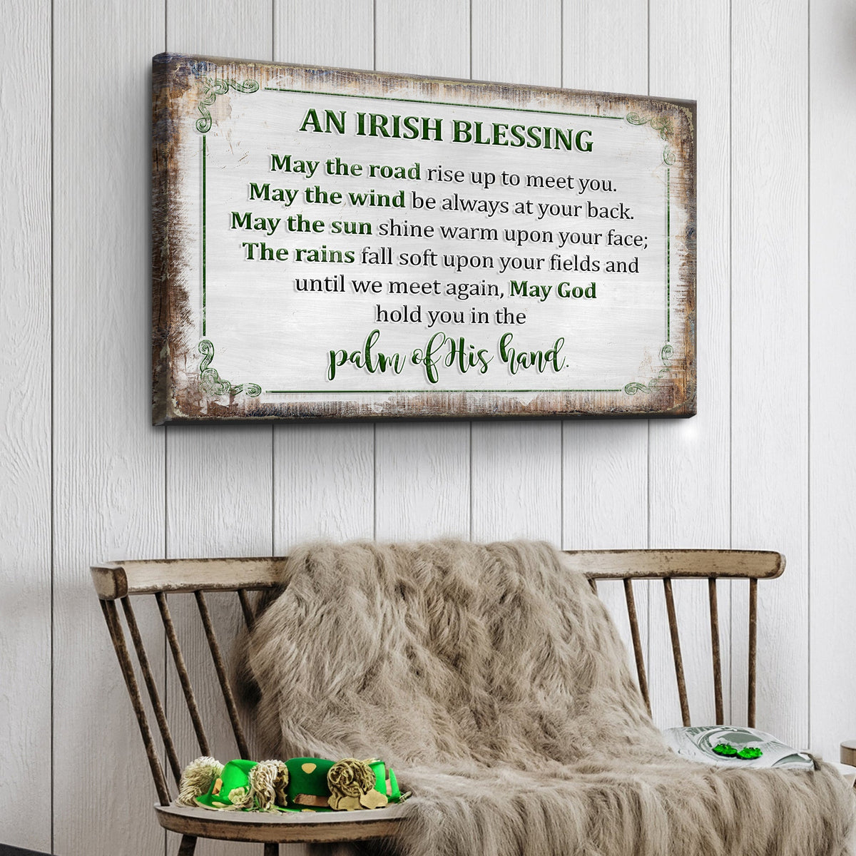 Irish Blessing Farmhouse Sign II
