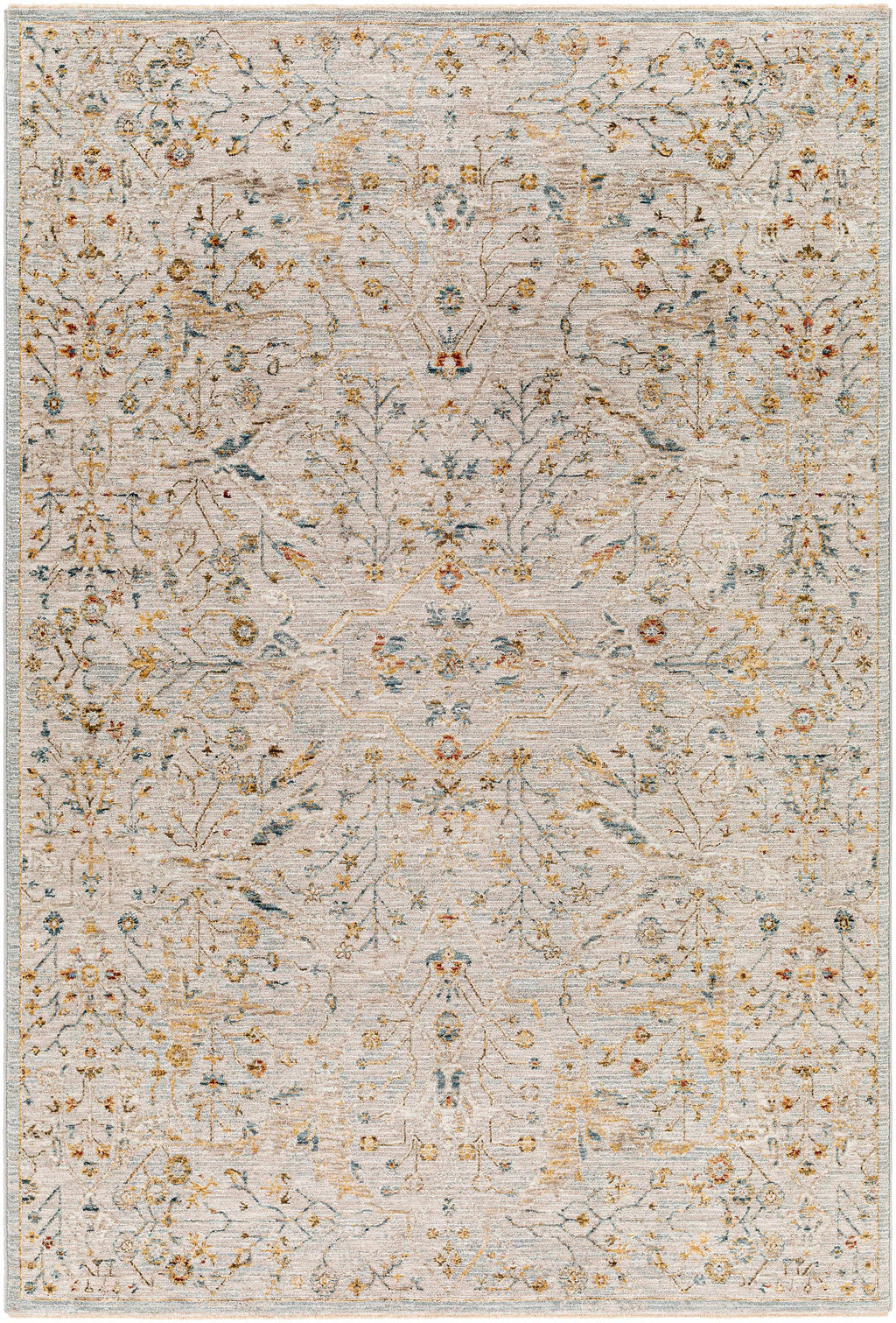 Kabungahan Oushak Style Floral Rug