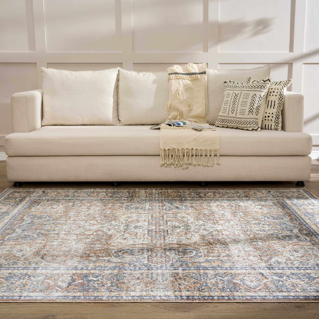 Arias Blue Boutique Washable Rug - Clearance