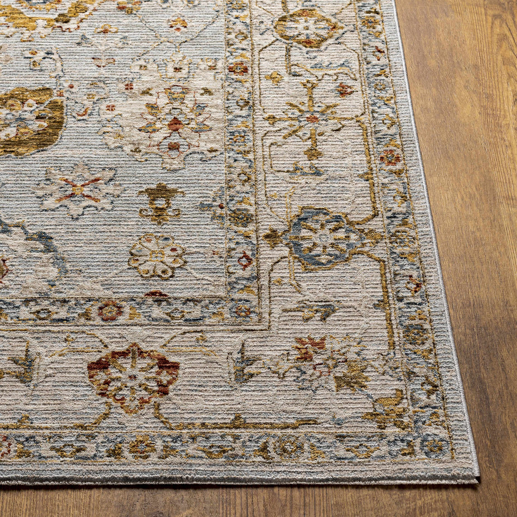 Luklukan Oushak Style Floral Rug