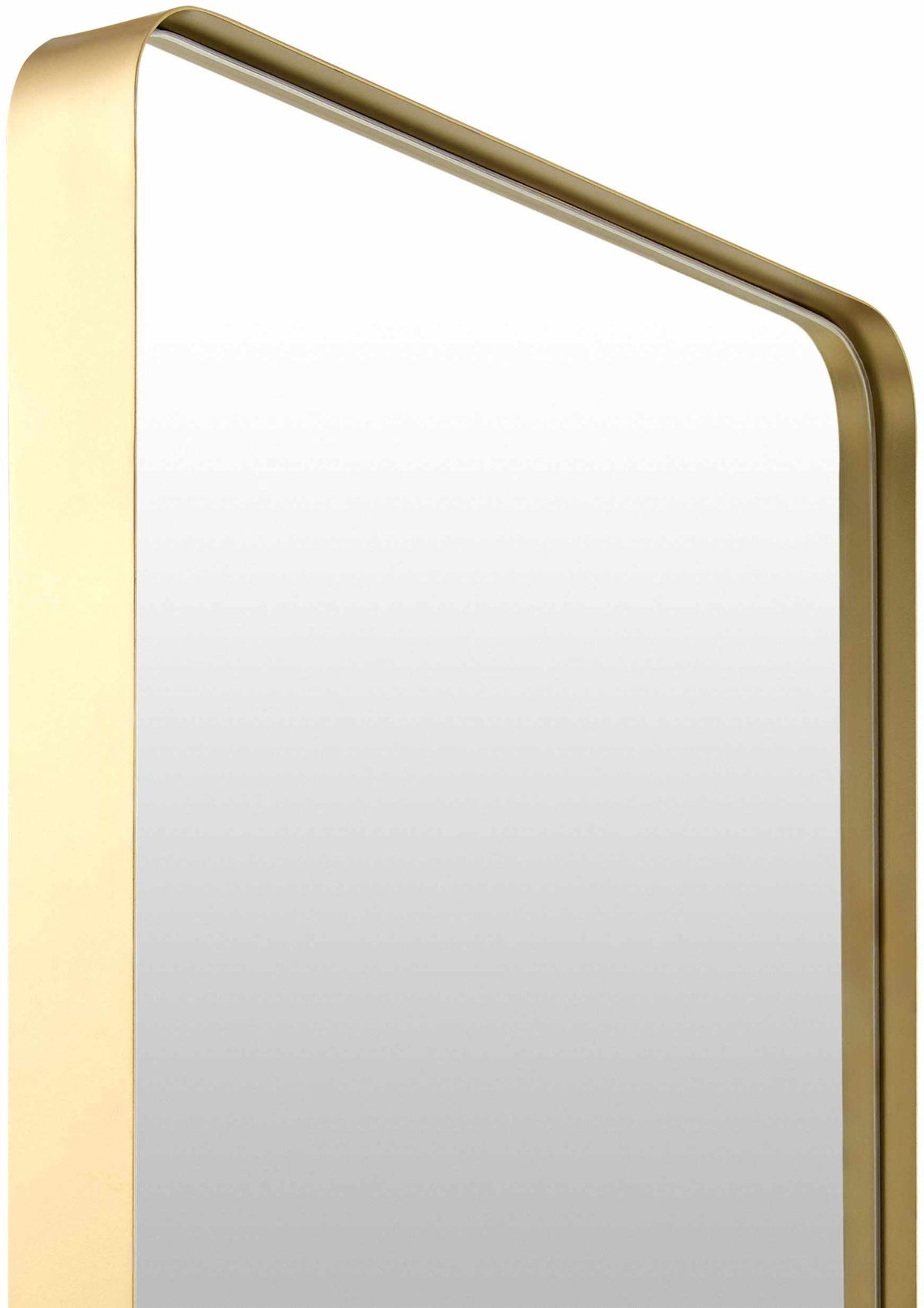 Tubii Gold Mirror with Iron Base