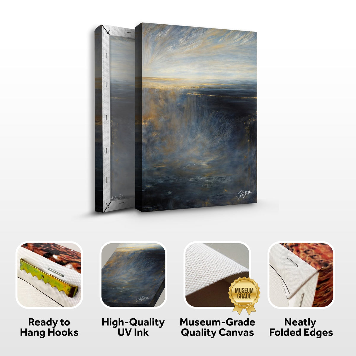 Canvas Print: "Oceans Lament"