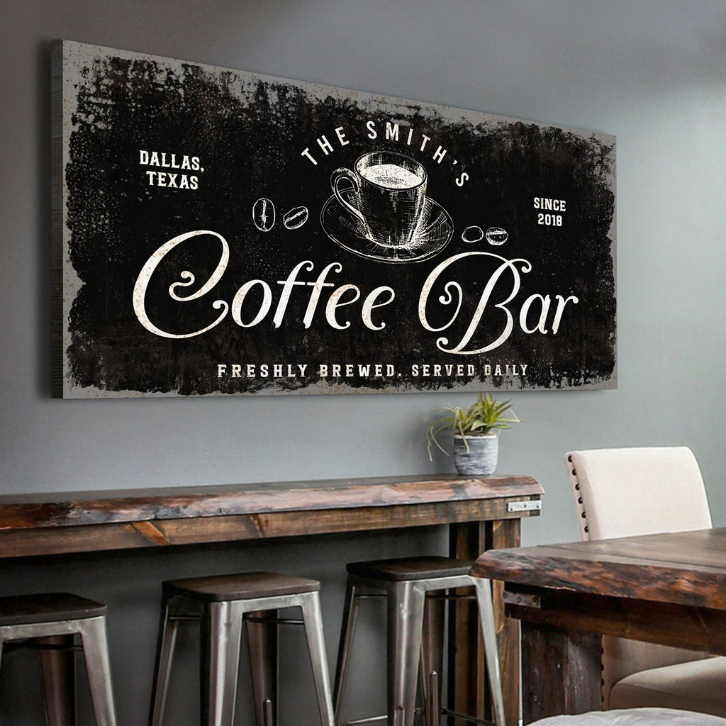 Coffee Bar Sign V