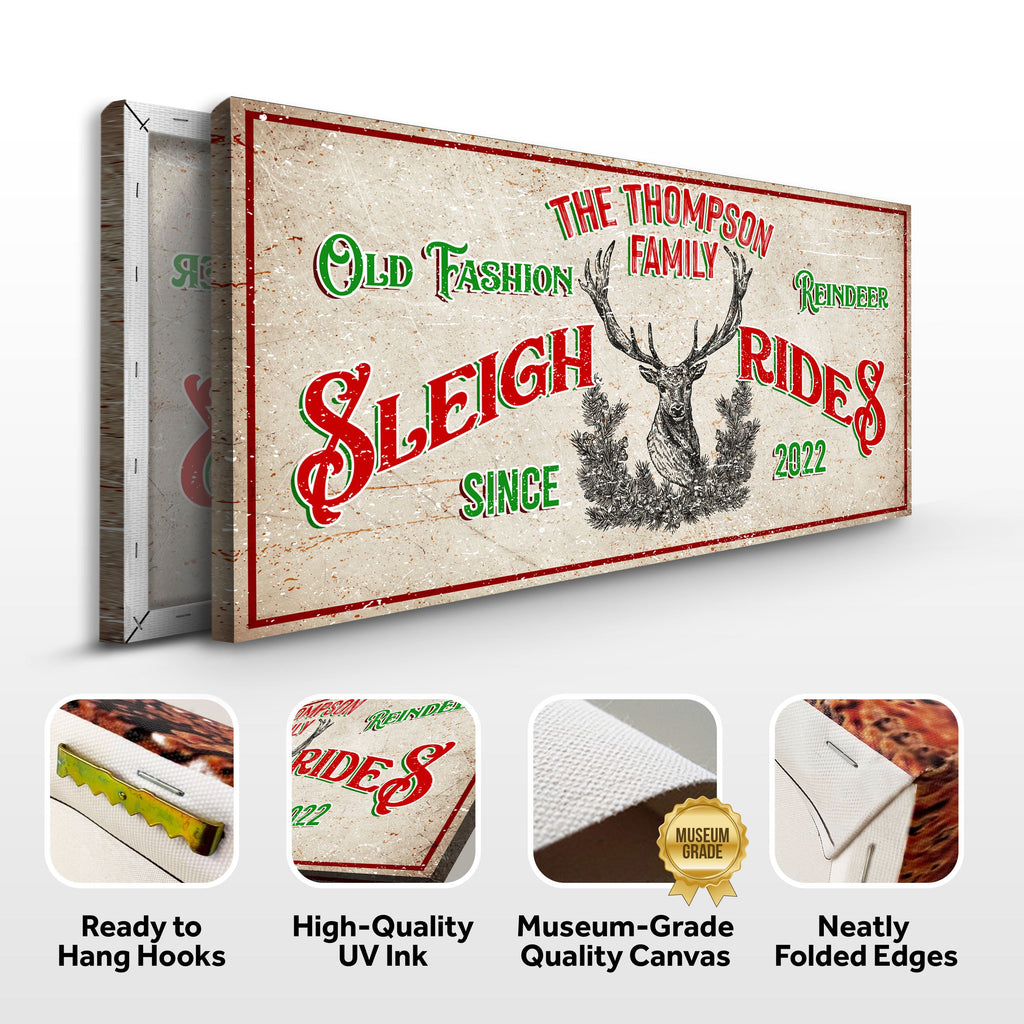 Christmas Reindeer Sign