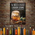 Liquor Store Sign III | Customizable Canvas