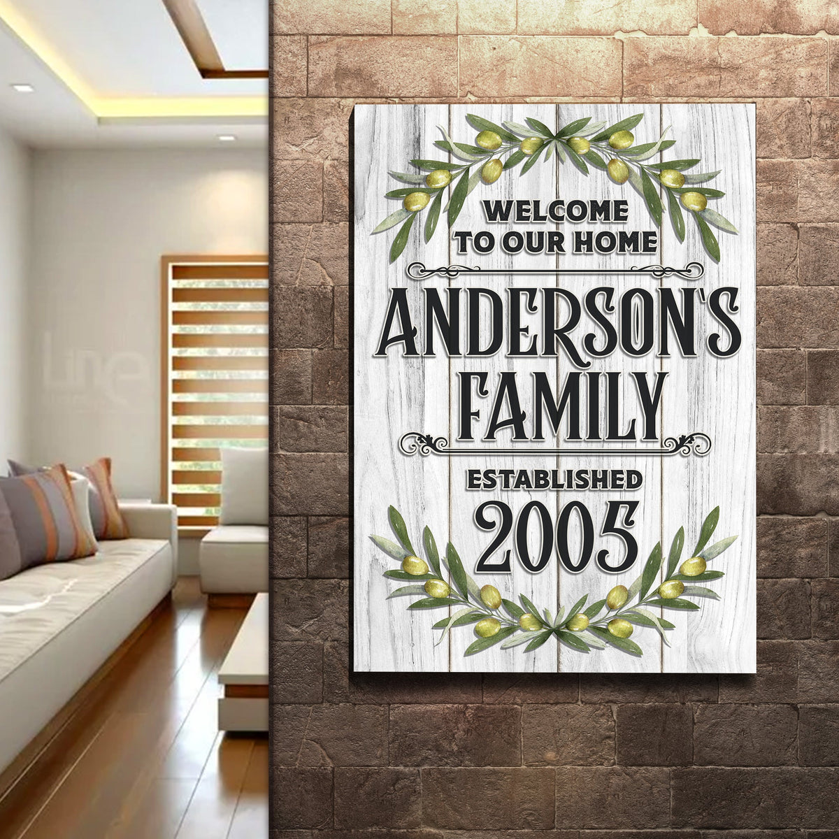 Home Established Sign