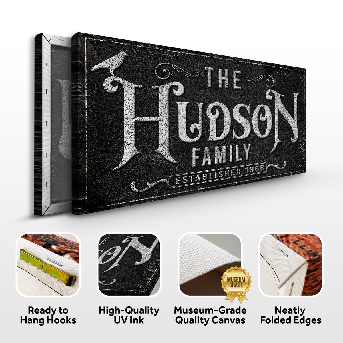 Personalized Gothic Sign IV