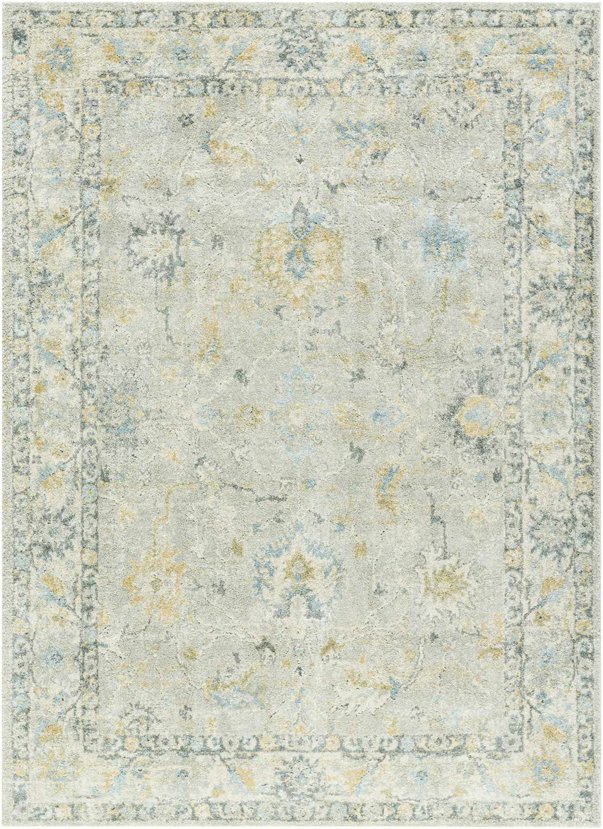 Ahmaud Beige Thick Luxe Area Rug