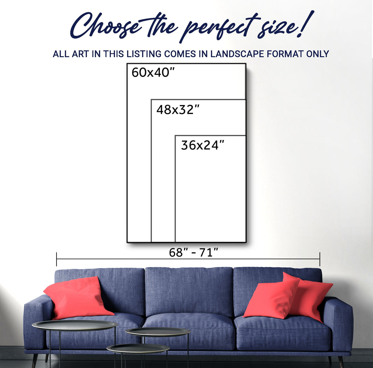 Cool Moonlight Glow Wall Art