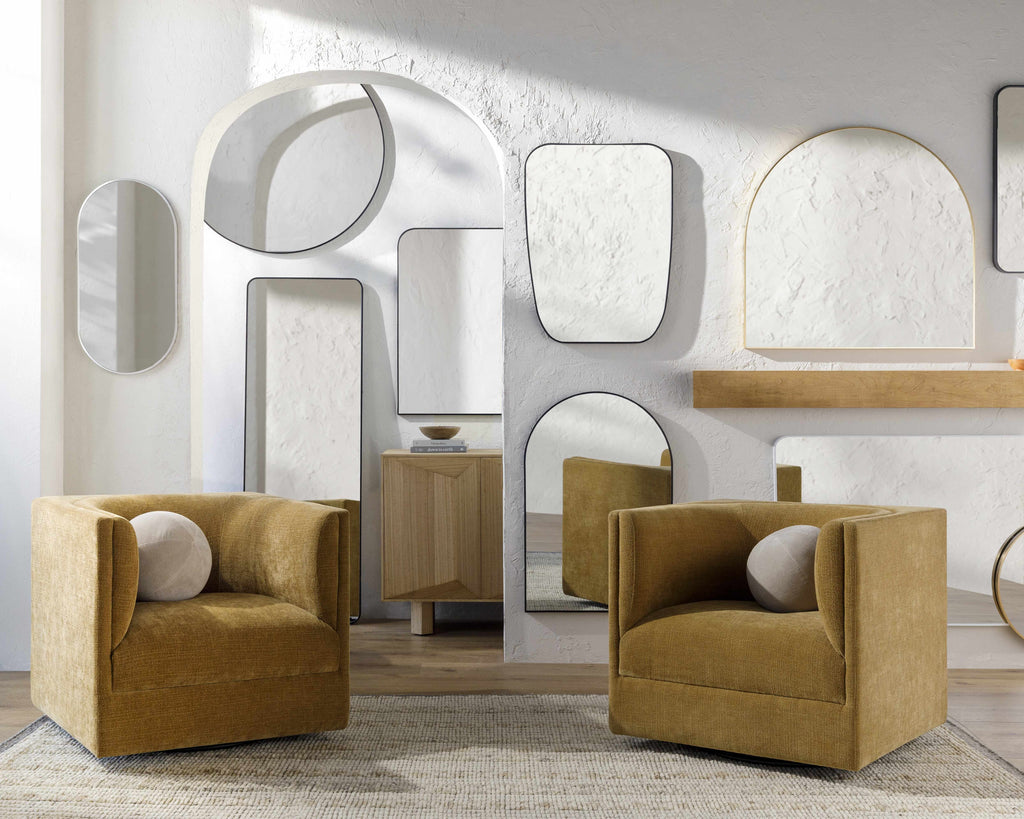Brembilla Gold Modern Mirror