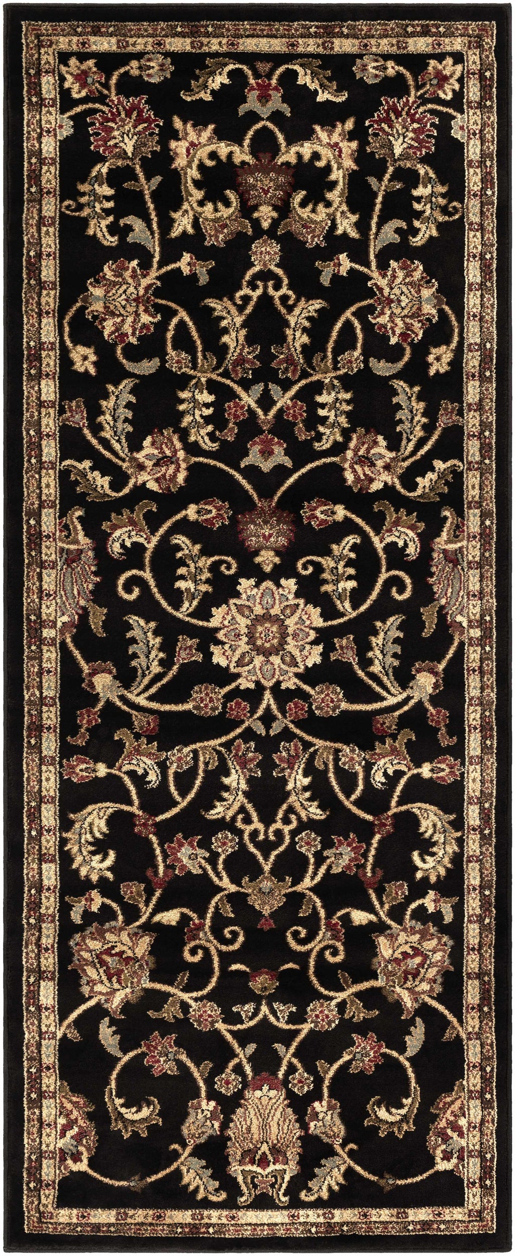 Salona Luxe Black Rug